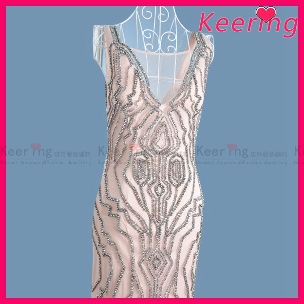 ラインストーンファッションコスチューム衣装ドレス新しいファッションウエディングドレス仕入れ・メーカー・工場