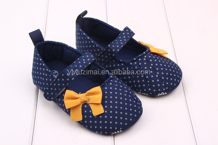 cheap crib shoes beautiful baby girl dots polka bownot walking shoes ...