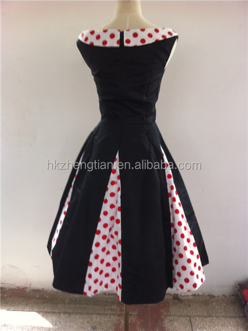 最も安い2014年bestdress50年代の水玉模様のスイングをピンuk6-uk24ヴィンテージロカビリードレスプラスサイズ問屋・仕入れ・卸・卸売り
