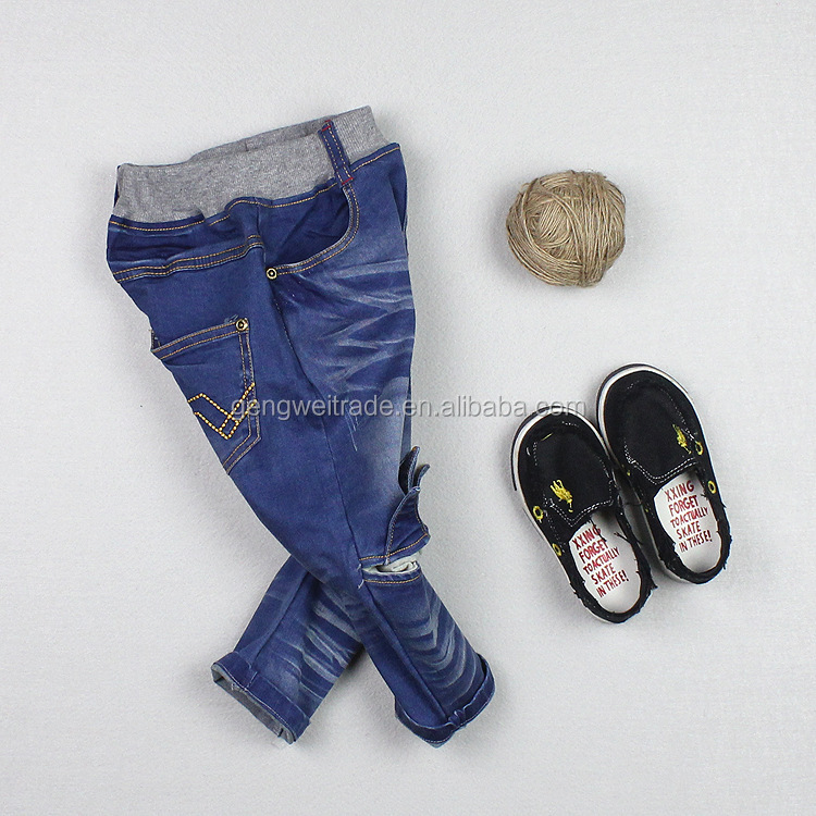 新しいファッションの子供ブティック2015コットンパンツズボンの男の子の高品質のスプリットキッズパンツ仕入れ・メーカー・工場