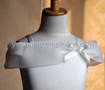 最新2014年ボールガウンチュールフラワーガールの服白販売のための仕入れ・メーカー・工場