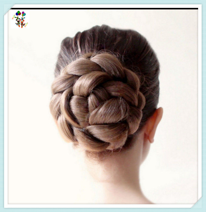 Wedding Bridal Hair Bun Cover Chignon Updo Synthetic Hairpieces