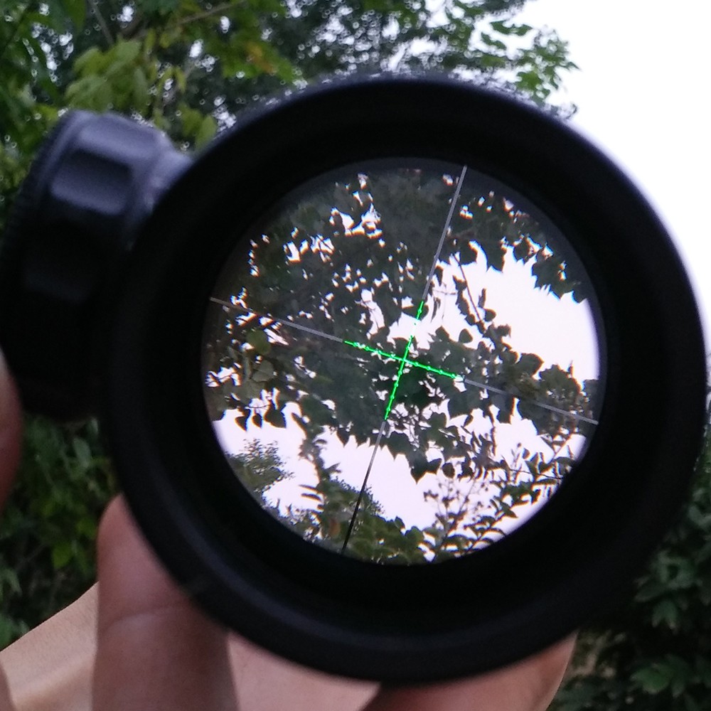 完全に緑のマルチ- コーティングされた光学スコープ10倍ズーム2- 2044照らされたレチクルス長距離の狩猟ミルドットライフル銃望遠照準器仕入れ・メーカー・工場