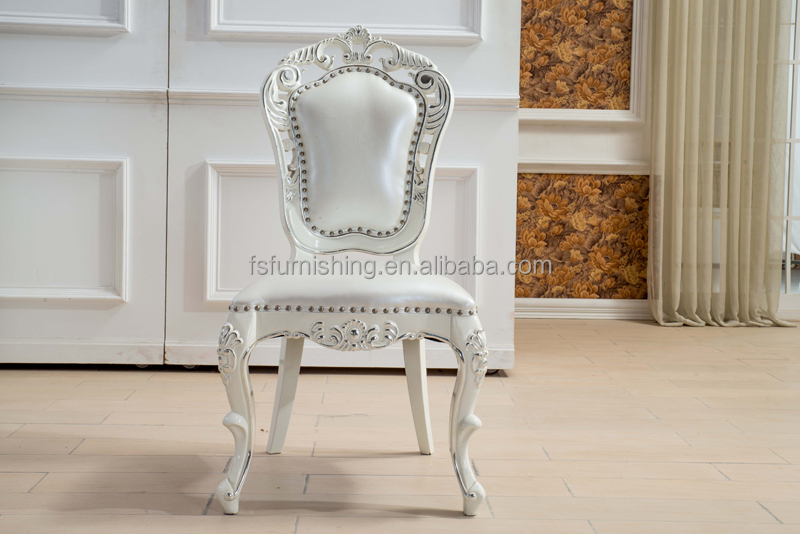 Kb098 lujo brillante blanco hoja de plata glass top 8 sillas mesa ... Mesa comedor en maderade 8 sillas