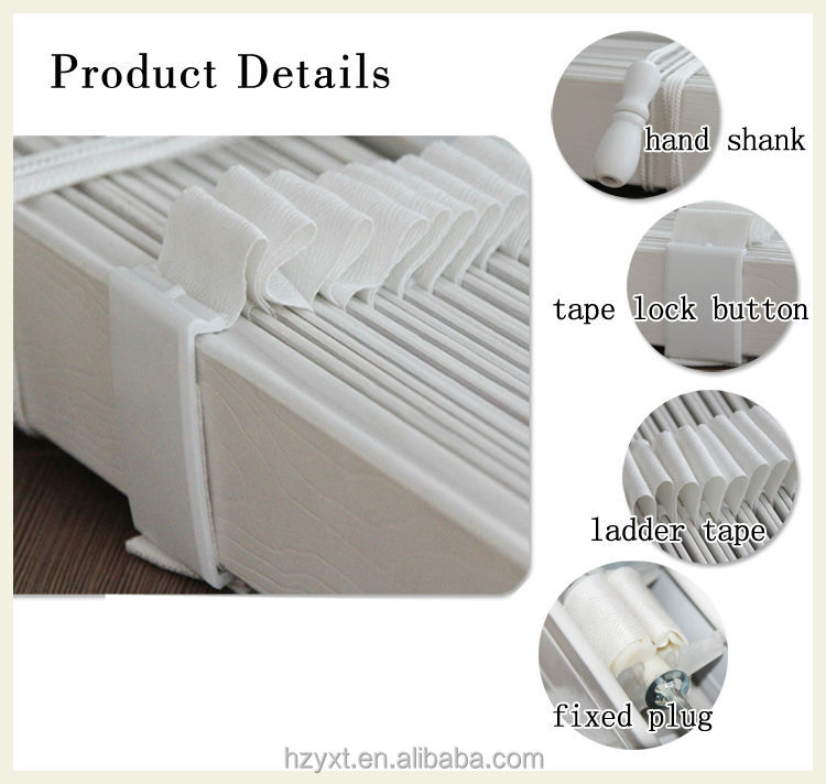 中国白い色50mm安い木材ベネチアンウィンドウブラインド問屋・仕入れ・卸・卸売り
