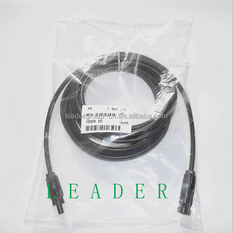 6メートル( 19.69feet) tuvcabel4.0mm2は太陽電池パネルを承認( 12awg) +太陽コネクタ仕入れ・メーカー・工場