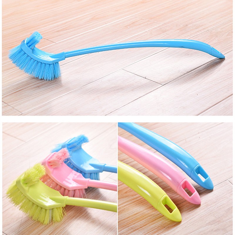 Bulk-buy High Quality Bathroom Long Handle Cleaning Plastic Toilet