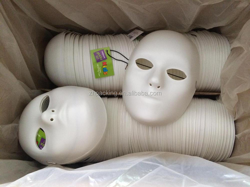 Pvc Party Mask,Plastic Face Pp/ Pvc Mask / Vacuum Formed Plastic Mask