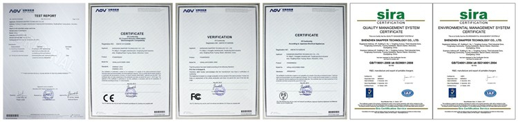 certifications