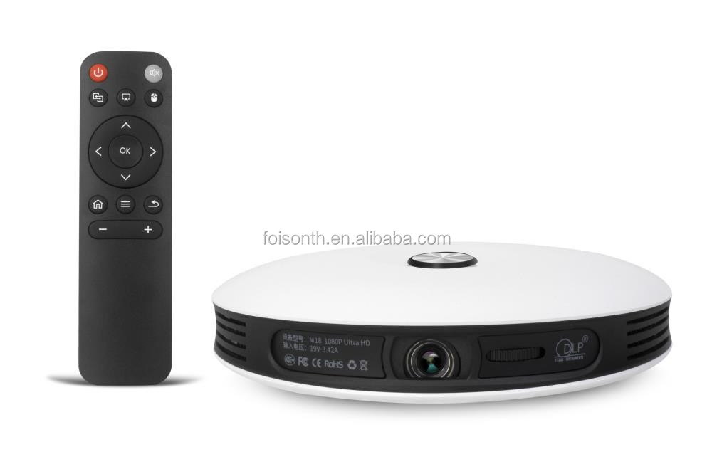 Full HD WiFi 3D Mini Smart Pocket Multimedia Projector for Home/Office/Church Projector