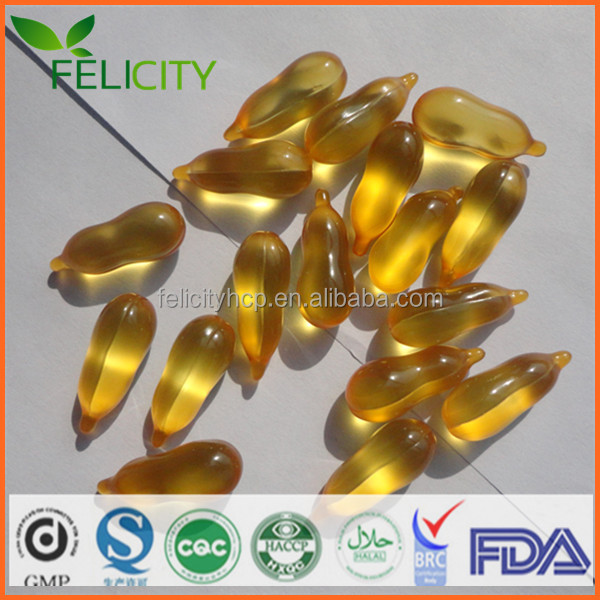 2014 Newest GMP Cod liver oil capsules--Vitamin a d capsules
