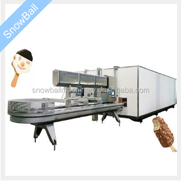 Inexpensive semi-automated cake ice cream making facility