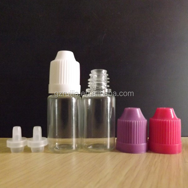 ペット明確なeliquid8ミリリットル用ボトルプラスチック製のドロッパーボトルの子は/卸売リングシールを改ざん仕入れ・メーカー・工場