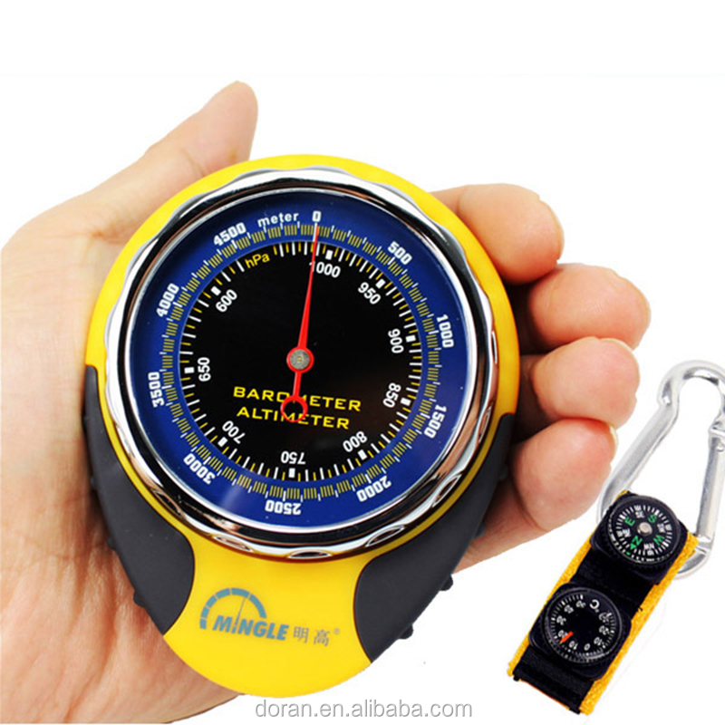 4 In 1 Digital Mini Compass Altimeter Thermometer Barometer For