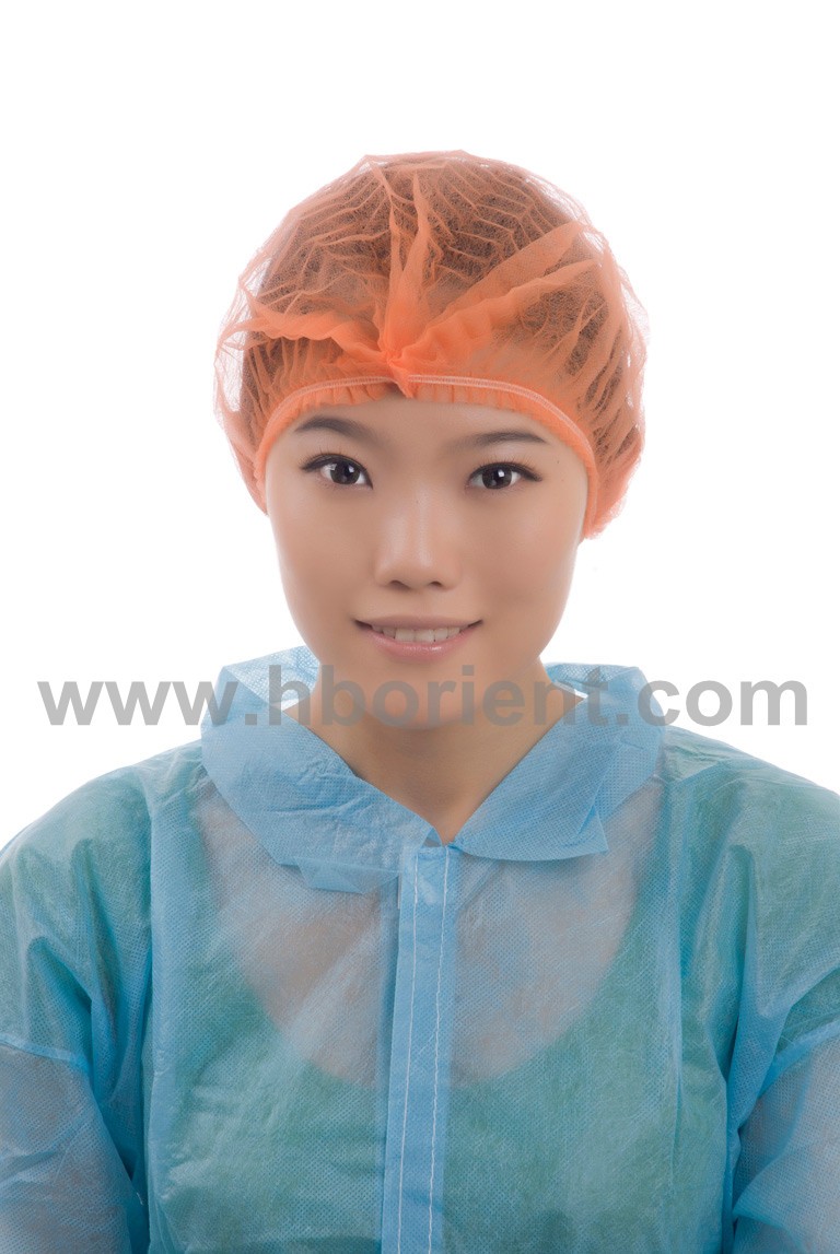 Disposable colored medical PP nonwoven mob clip cap.jpg