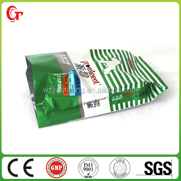 Custom printed custom printed aluminum foil vacuum seal tea bag with gusset