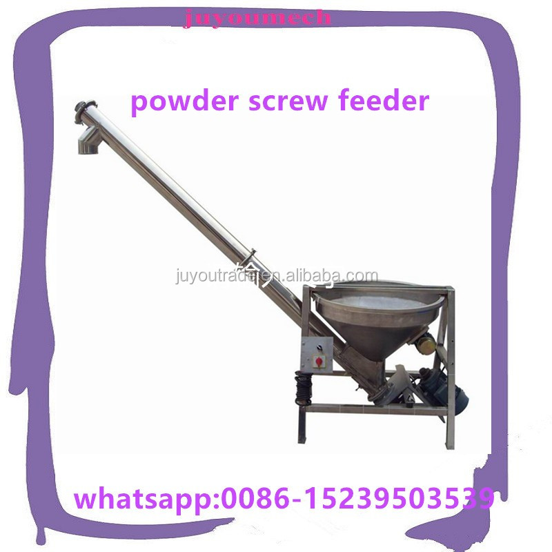 Automatic Screw Feeder / Powder Flexible Screw Auger Conveyor / Screw