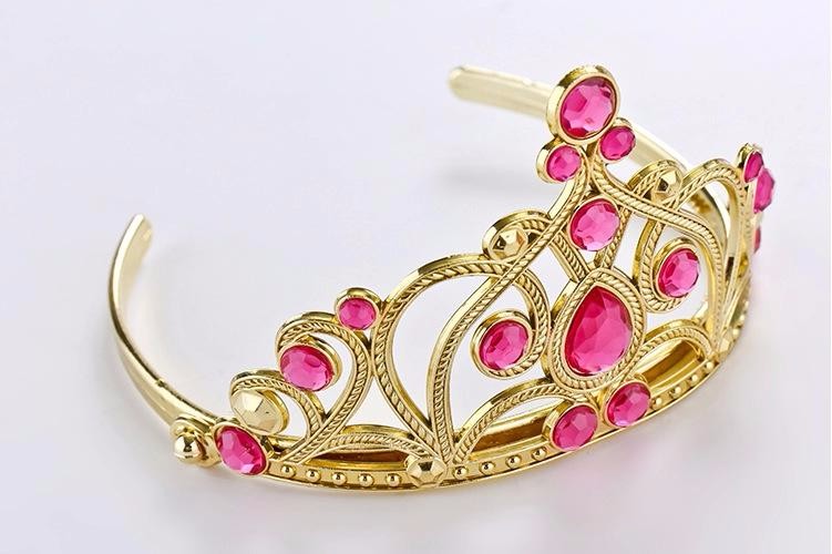 FZ0035-A Golden Frozen Girls Elsa Anna Princess Party Crown Tiara.jpg