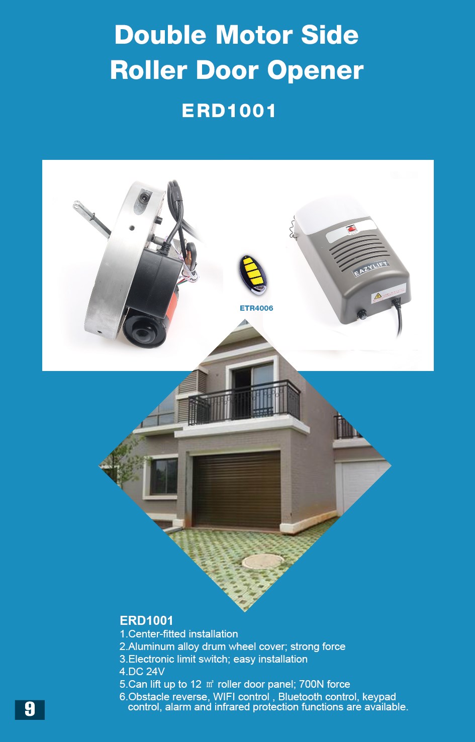 Automatic Garage Door Opener Gsm Remote Control Garage Door