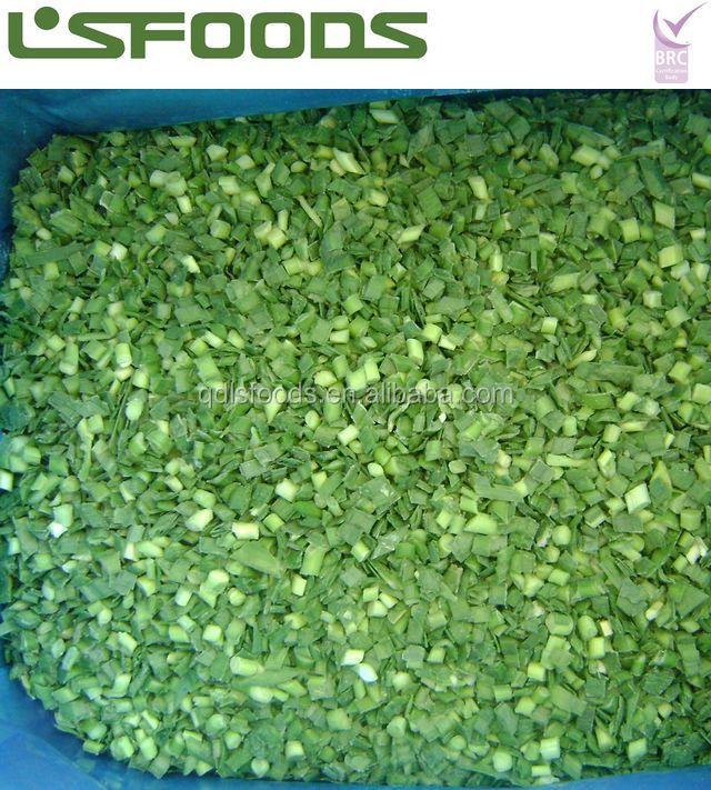 garlicleek, iqf frozen leek chinese chive garlic chives wholesale china
