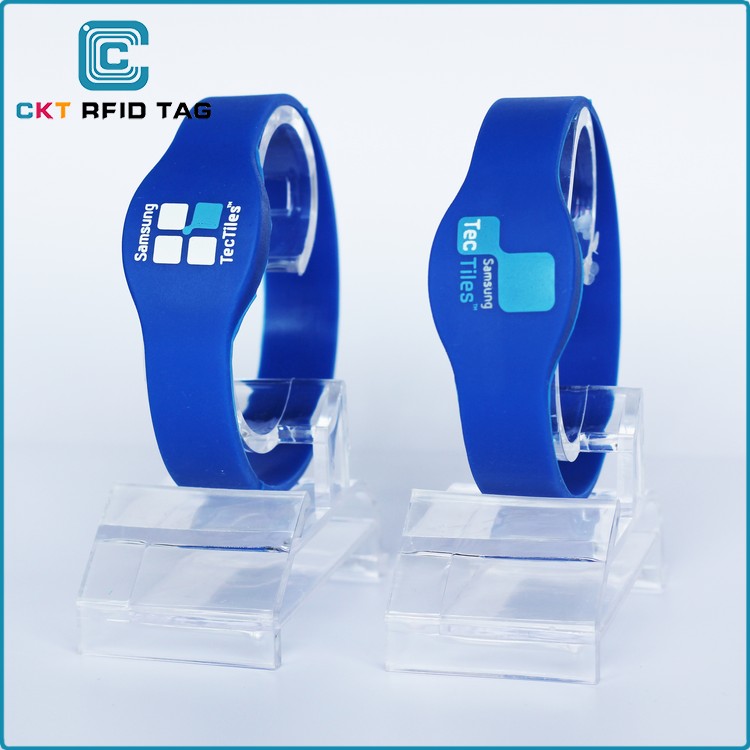 silicone rfid wristband-closed type136