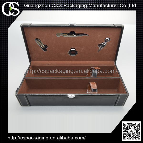 Promotional Beautiful Blue Luxury Red Wine Box