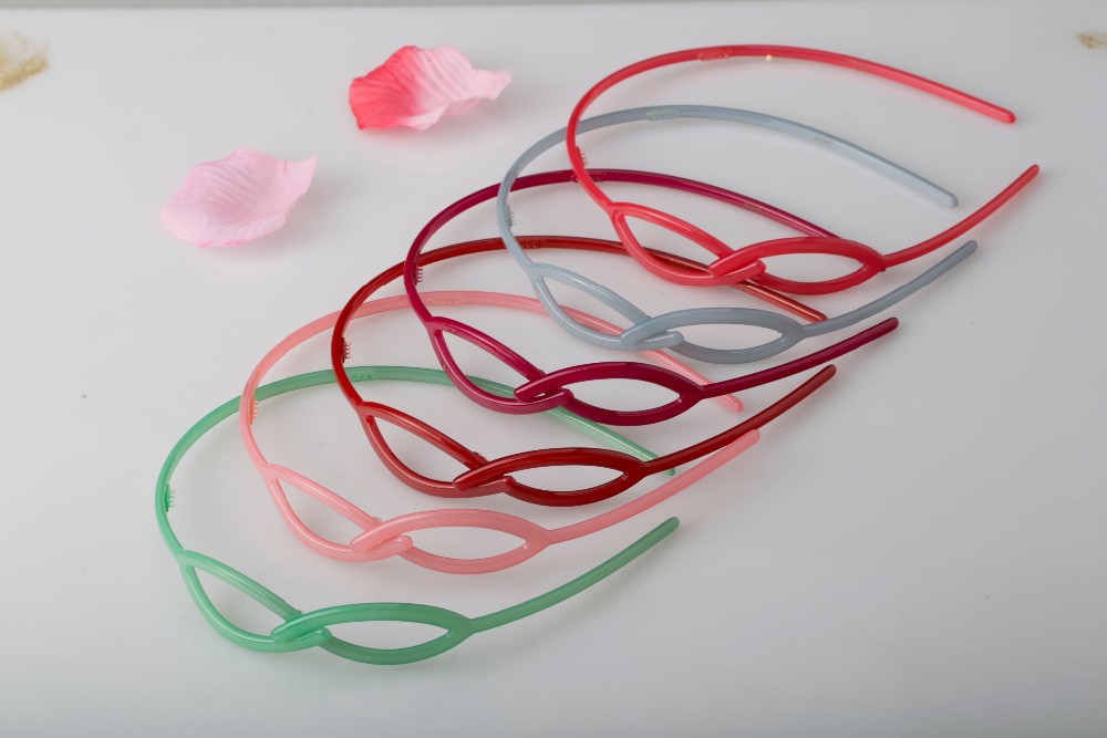 シンプルな卸売ヘアバンドメガネ形状ヘアバンド手作り韓国ヘアバンド女の子のため仕入れ・メーカー・工場