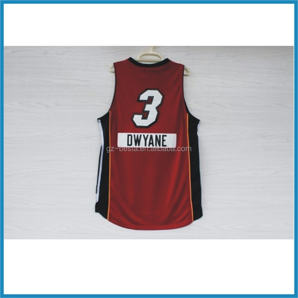 安い卸売刺繍レブロンジェームズ＃23赤バスケットボールジャージバスケットボールシャツ仕入れ・メーカー・工場