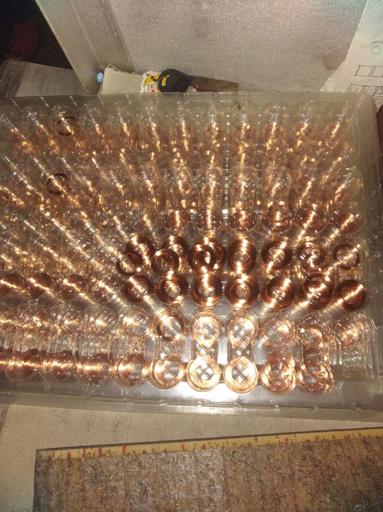 coil with blister packing