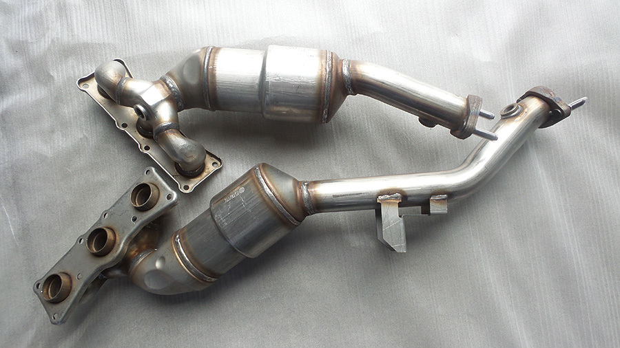 Threeway Vehicle Catalytic Converter With Prime Quality Applied To Bmw