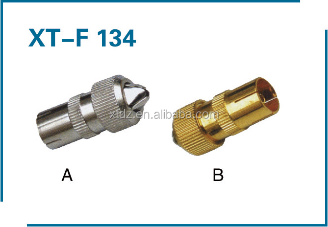 rf同軸アンテナコネクタメス、 中国からテレビアンテナコネクタ仕入れ・メーカー・工場