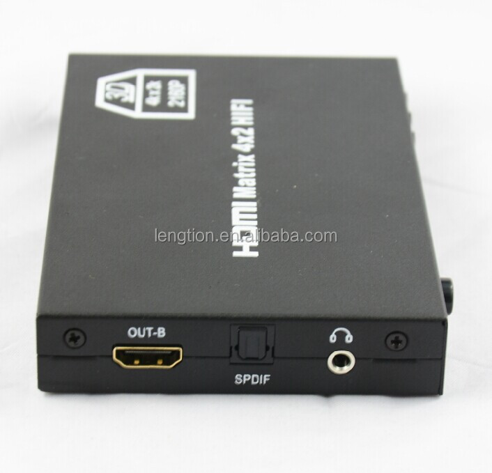 4x2の- ハイファイhdmi4x2のバージョン1.3の認証のためのフルhd1080p3dとサポート問屋・仕入れ・卸・卸売り