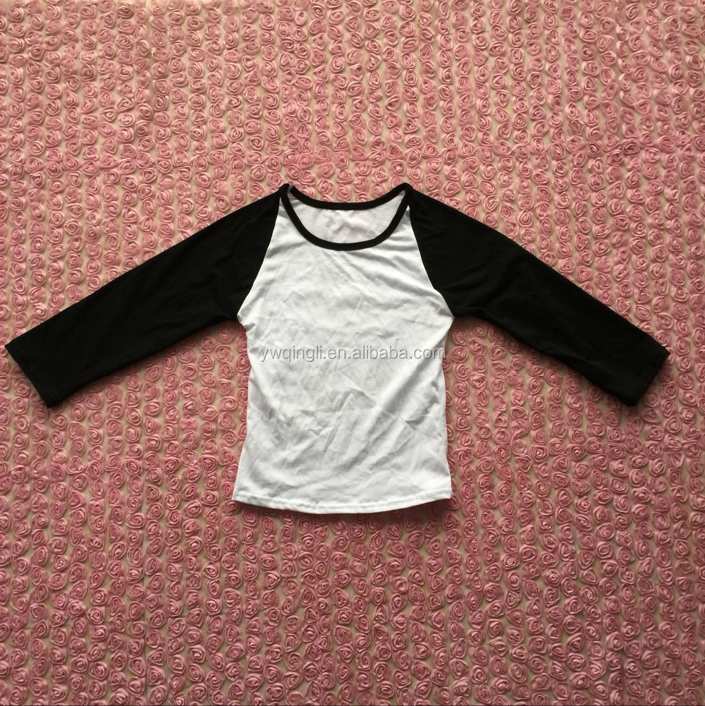 黒と白tシャツ ユニ セックス tシャツ ラウンド カラー tシャツ赤ちゃん パッチ tシャツ仕入れ・メーカー・工場