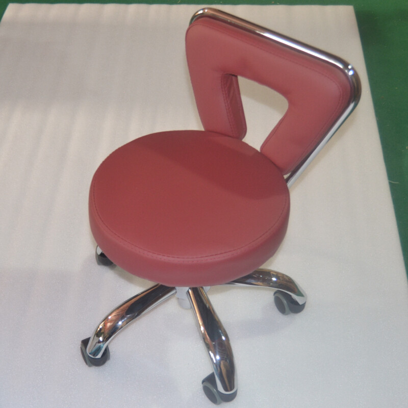 Bwメーカー中国ネイルマニキュアチェアベージュ赤マニキュアペディキュアチェアスツール美容マニキュア椅子ネイルサロン家具 問屋・仕入れ・卸・卸売り