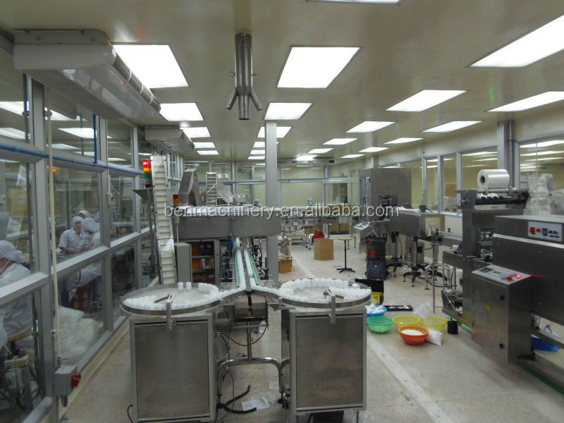 Chewing Gums Filling Capping Labeling Production Line
