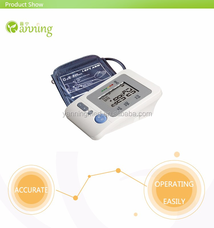 Excellent quality portable blood pressure meter,fda new blood pressure monitor,low price blood pressure monitor price