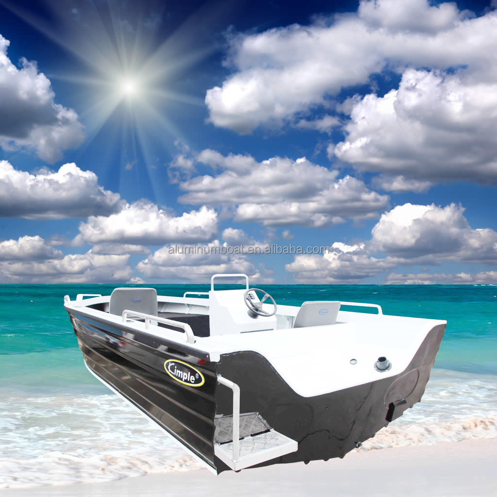 Aluminum boat - 490 Coastrider ( Aluminum fishing boat with side 