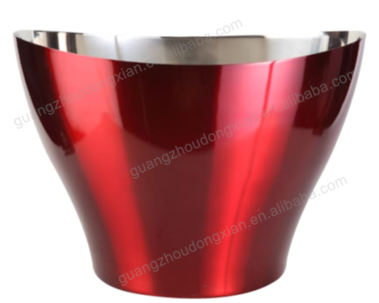 Finished In Shiny Bowl Shape Champagne Bucket