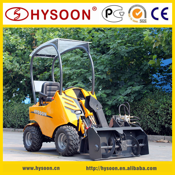 HY200 articulated mini wheel loader with snow blower.jpg