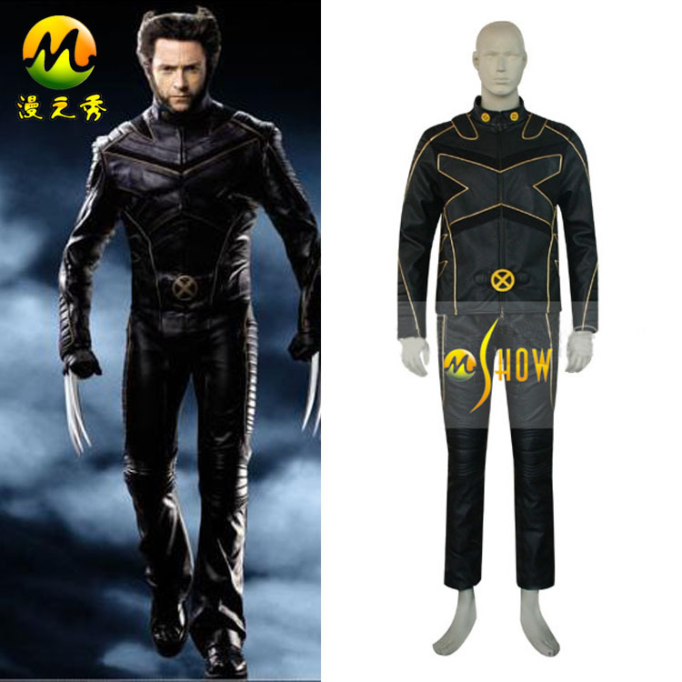 X- メンウルヴァリンコスプレ衣装ハロウィンパーティーコスプレ衣装販売のための問屋・仕入れ・卸・卸売り
