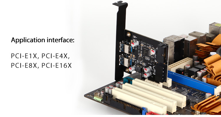 最新の設計2ポート外部2ポート内部5Gbps USB3.0のPCI-E仕入れ・メーカー・工場