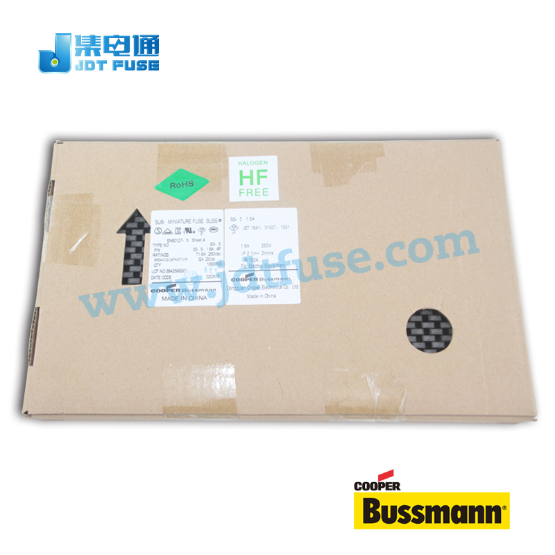 BussmannヒューズSS-5-1.6A-AP t1.6a 250ボルトミニチュアヒューズ仕入れ・メーカー・工場