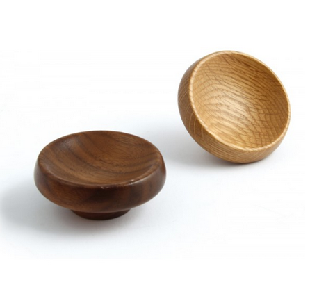 Round Small Wooden Drawer Knobs