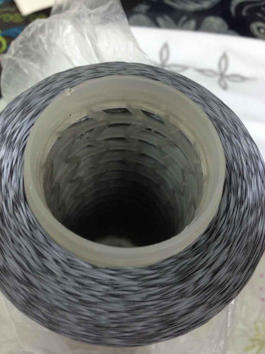China wholesale high visible double side reflective knitting yarn
