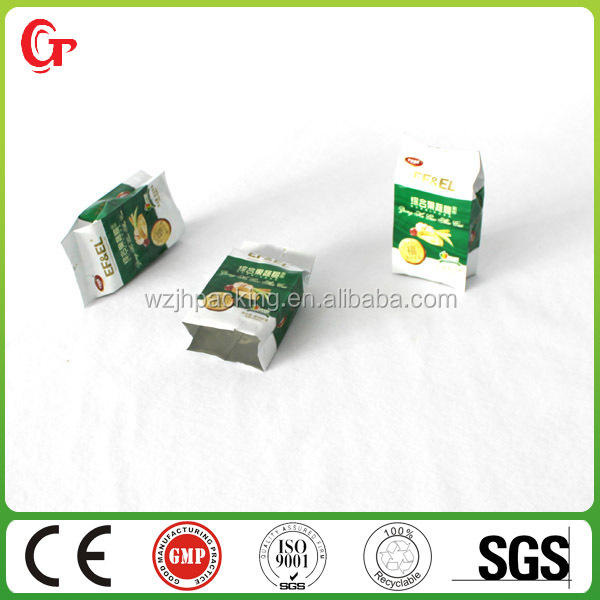 Custom printed custom printed aluminum foil vacuum seal tea bag with gusset