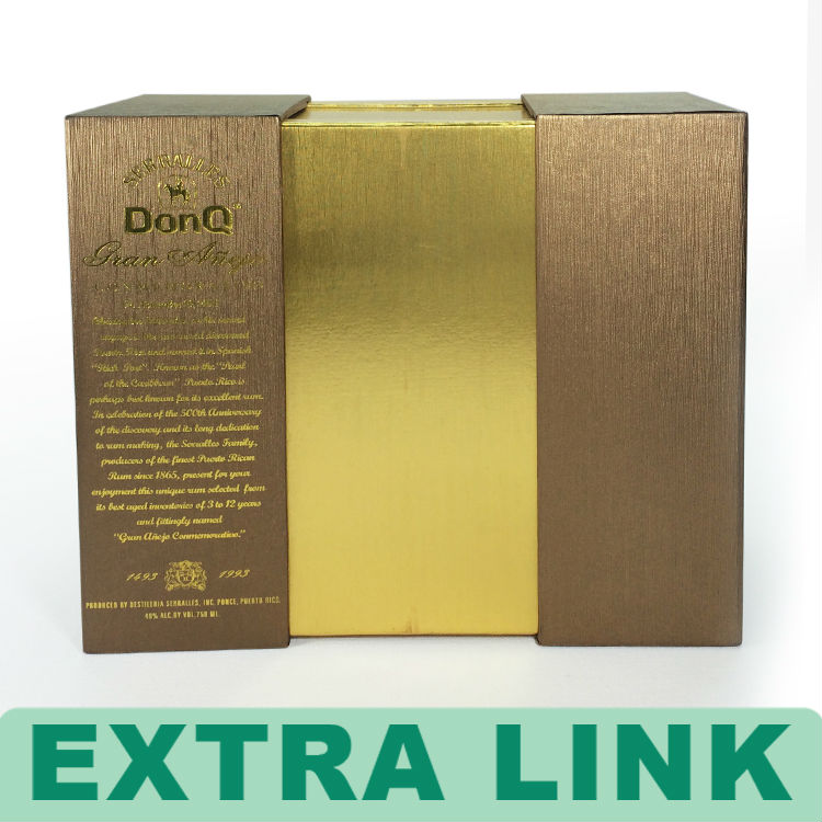 Luxury Hot Sale New Design Handmade Champagne Flute Gift Box