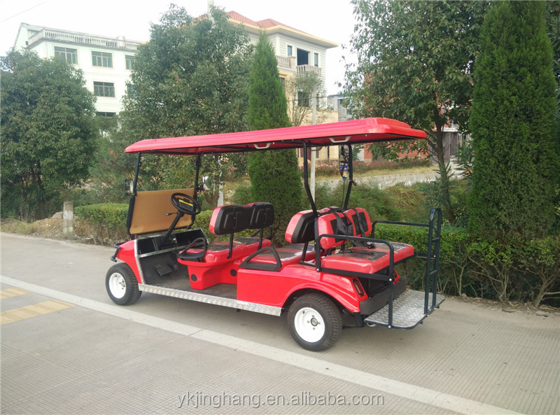 250ccクラス( 17hp) 6座席ゴルフカート/6人競争力のある価格でガスのゴルフカー仕入れ・メーカー・工場