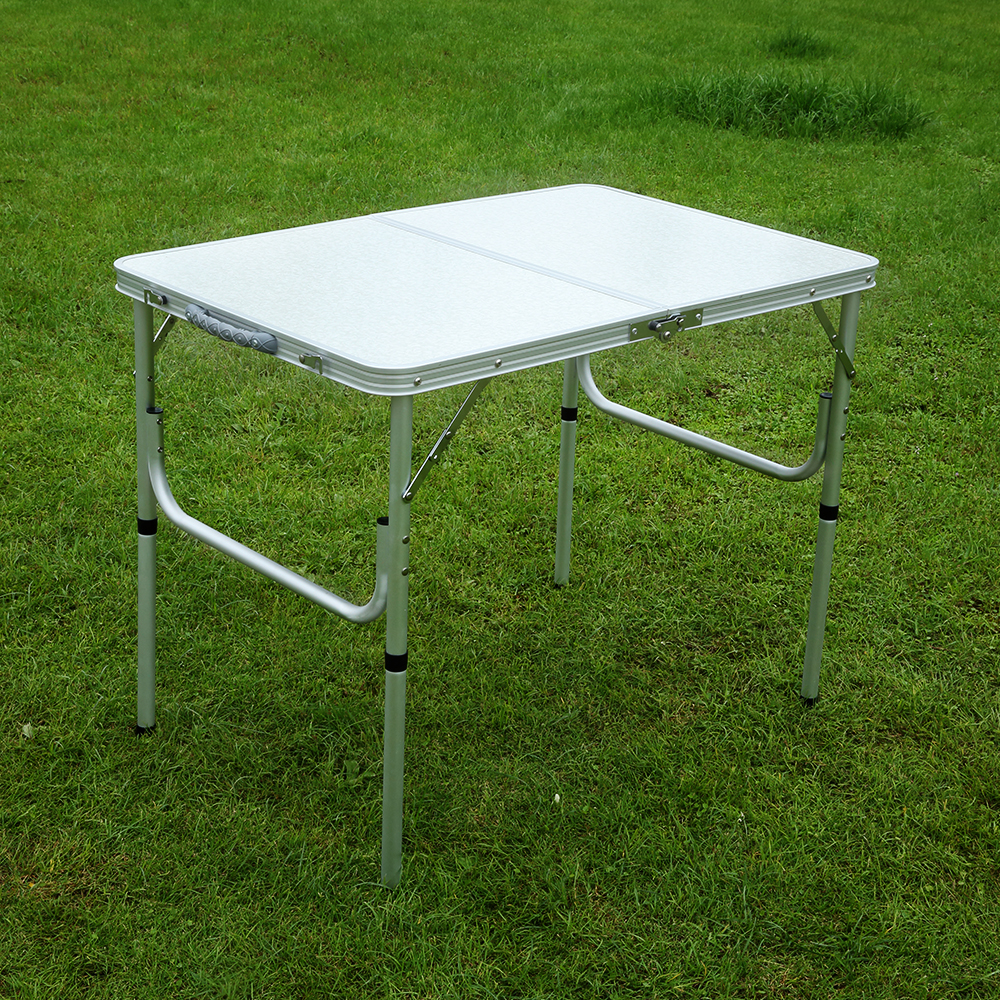 China Aluminum Folding Picnic Table/metal Folding Camping Table
