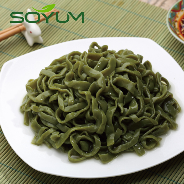 HALAL certificated Spinach Konjac Fettuccine
