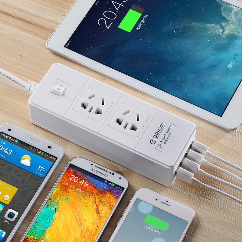 2015新製品、 ユニバーサル4usb2コンセント電源延長タブレット携帯電話のラップトップのためのストリップ仕入れ・メーカー・工場